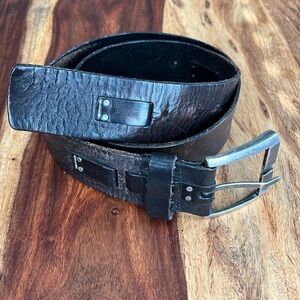 Fossils Men’s Wide Leather Belt - 34